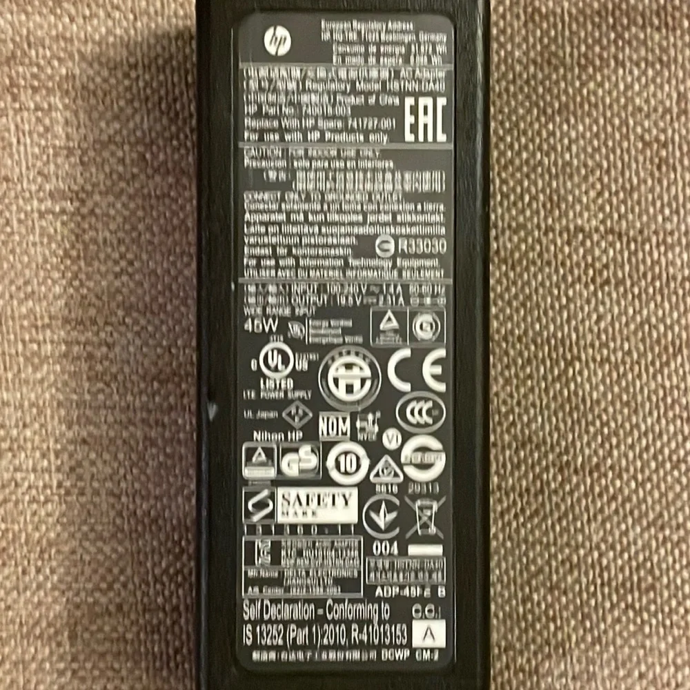 HP charging cord